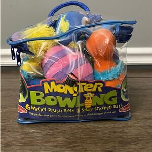 Melissa And Doug Monster Bowling Plush Bowling‎ Set
